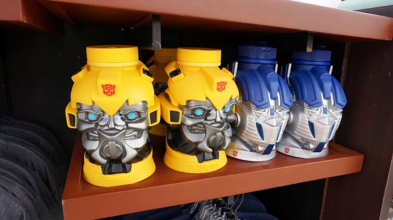 Copo refil dos Transformers da Universal Orlando