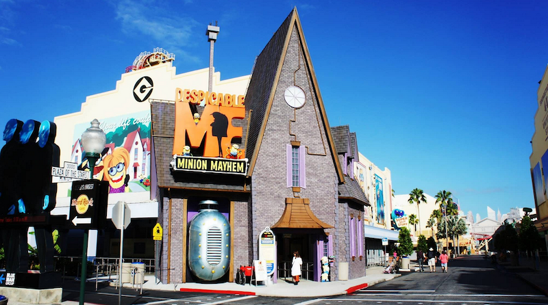 Despicable Me Minion Mayhem no Universal Studios em Orlando