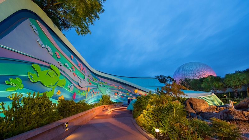 Entrada da The Seas with Nemo & Friends no Epcot da Disney Orlando