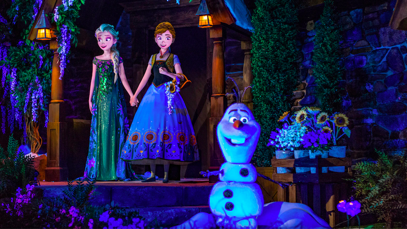 Frozen Ever After no Epcot da Disney Orlando