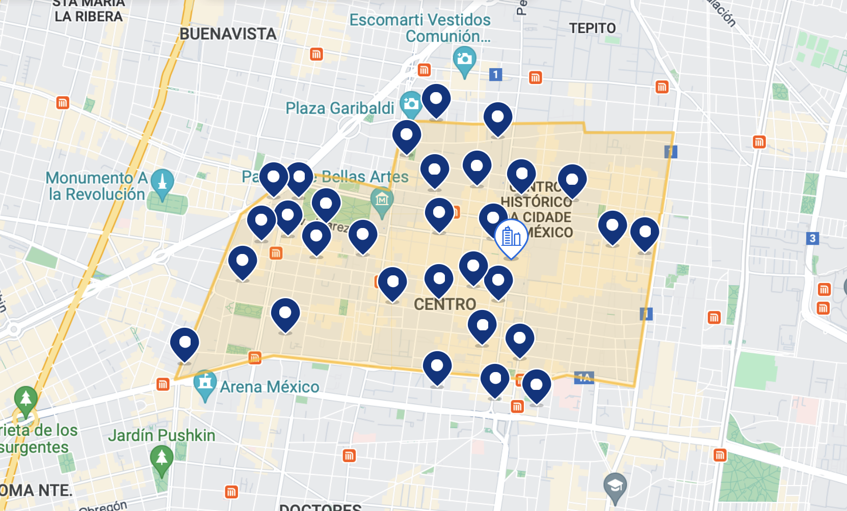 Centro histórico da Cidade do México