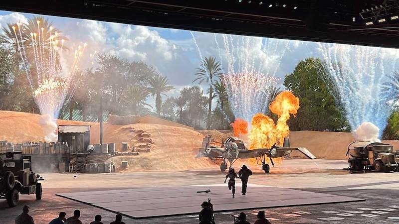 Indiana Jones Epic Stunt Spectacular no Hollywood Studios da Disney Orlando