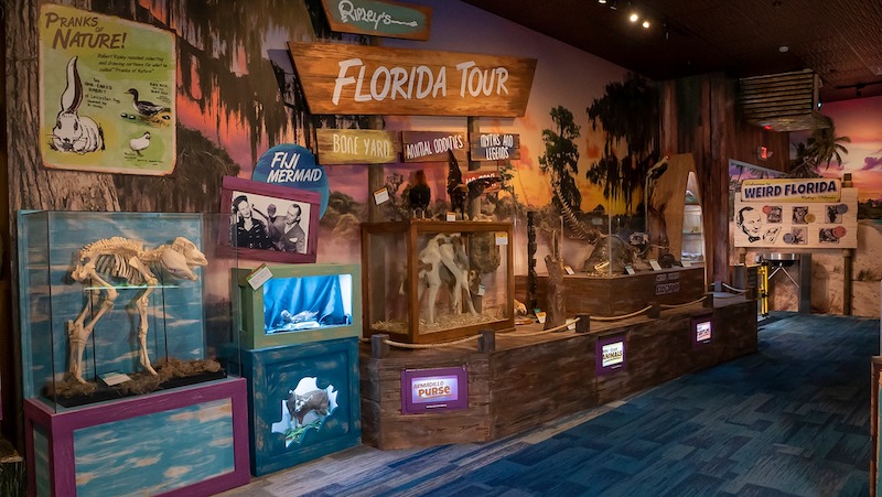Interior do museu Ripley's Believe It or Not em Orlando