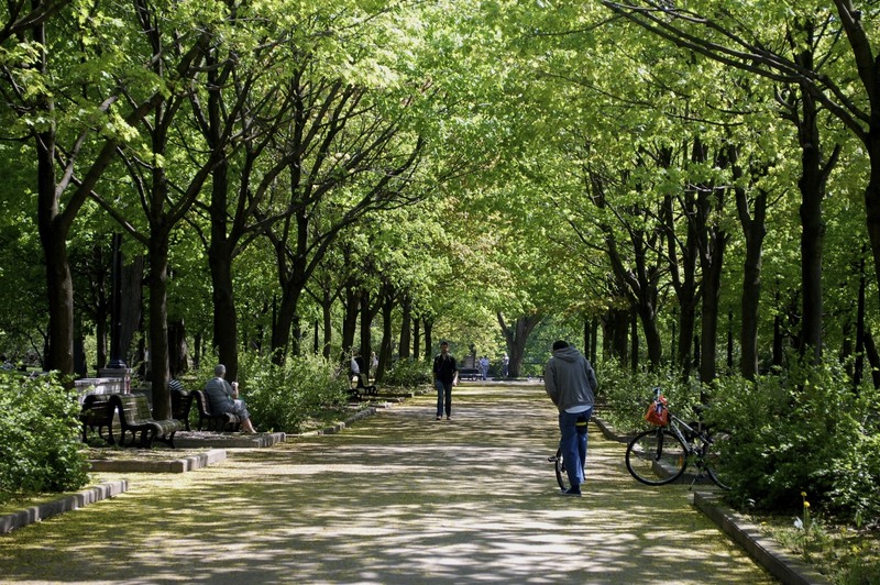 Parque La Fontaine em Montreal