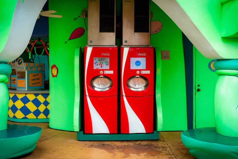 Máquina Coca-Cola Freestyle na Universal Orlando