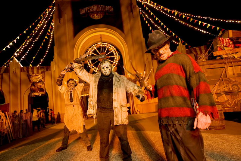 Monstros na Halloween Horror Nights na Universal Orlando