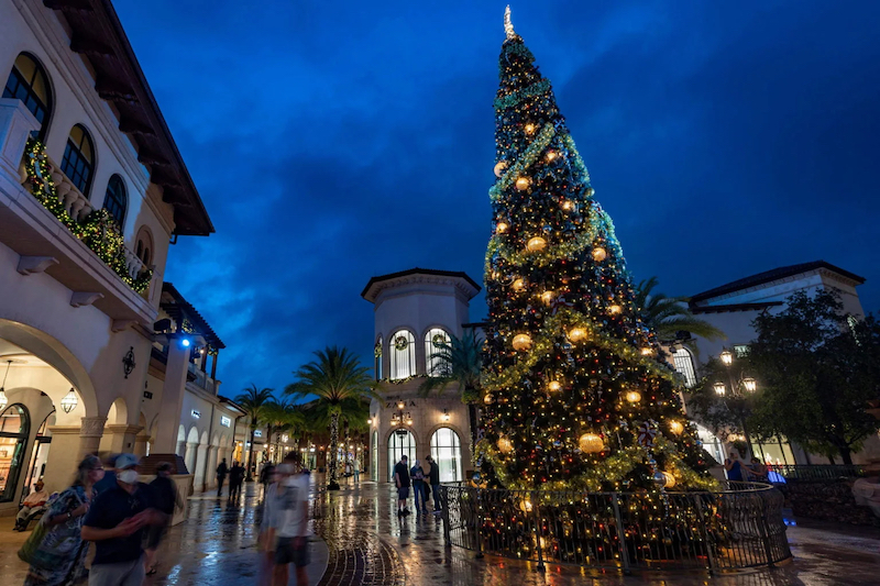 Natal no Disney Springs em Orlando