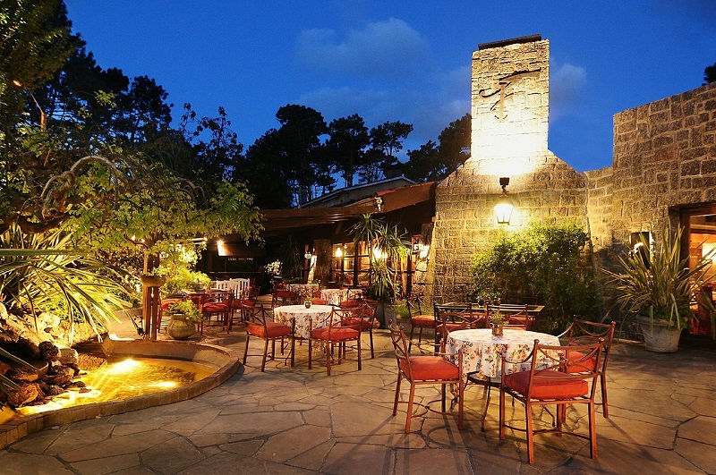 Restaurante ao ar livre em Punta del Este