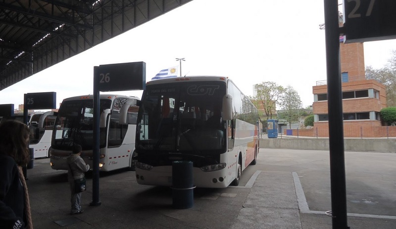 Ônibus em Punta del Este