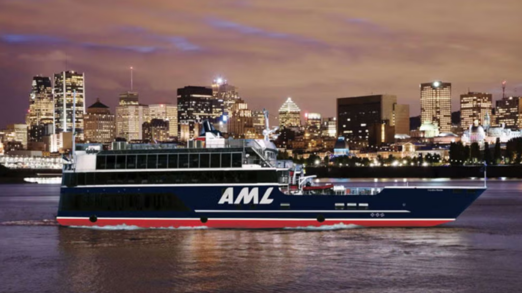 Passeio de barco noturno por Montreal