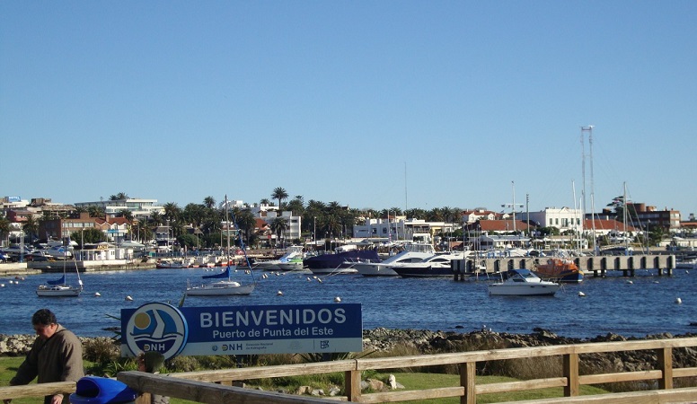 Placa do Puerto de Punta del Este