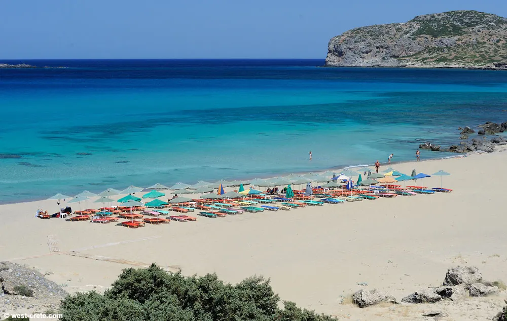 Praia Falassarna, Creta