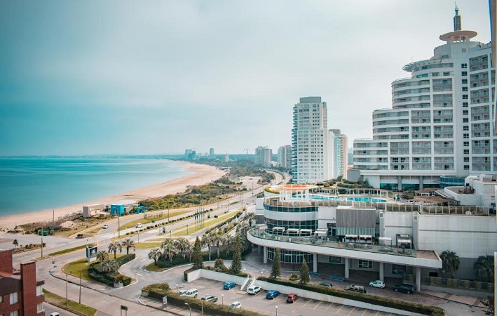 Cidade uruguaia Punta del Este