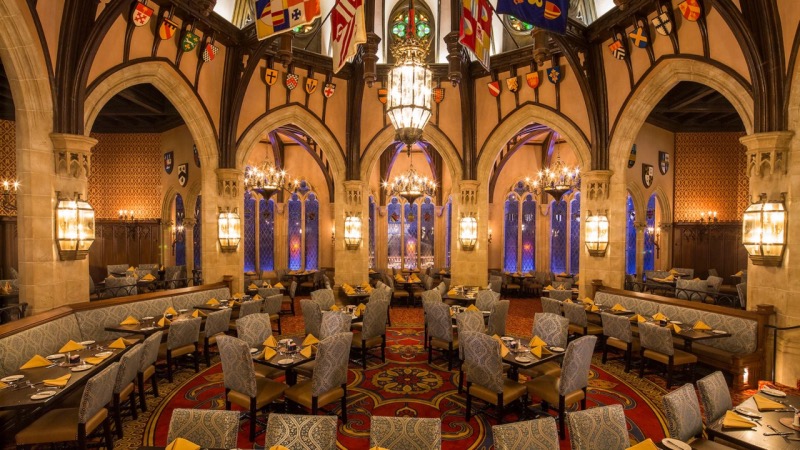 Cinderella’s Royal Table no Magic Kingdom da Disney Orlando