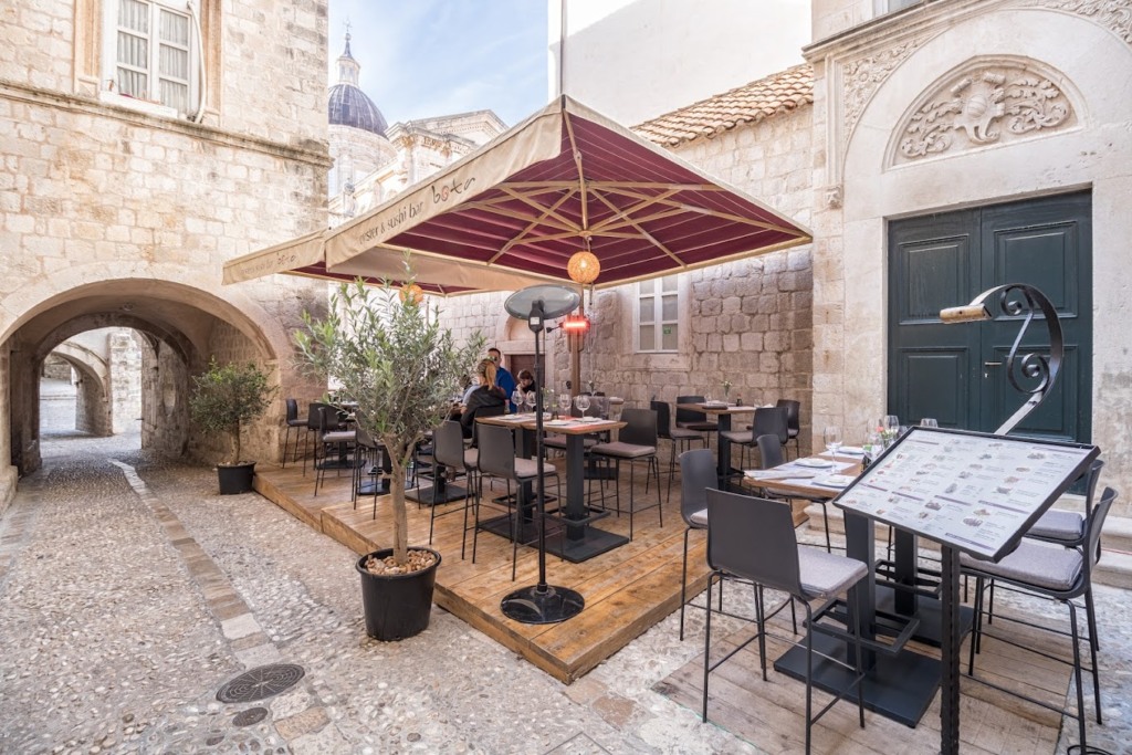 Restaurante Bota, em Dubrovnik