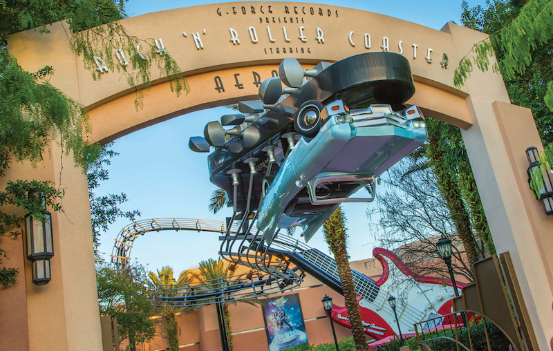 Rock 'n' Roller Coaster Starring Aerosmith no Hollywood Studios da Disney Orlando
