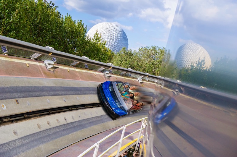 Test Track no Epcot da Disney Orlando