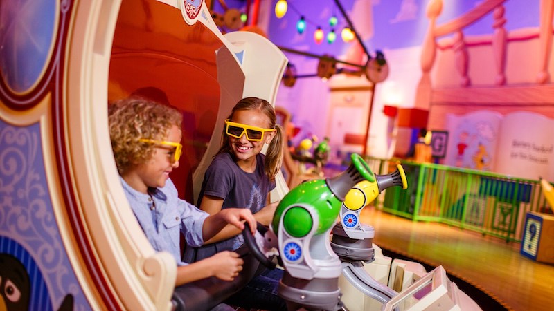 Toy Story Mania! no Hollywood Studios da Disney Orlando