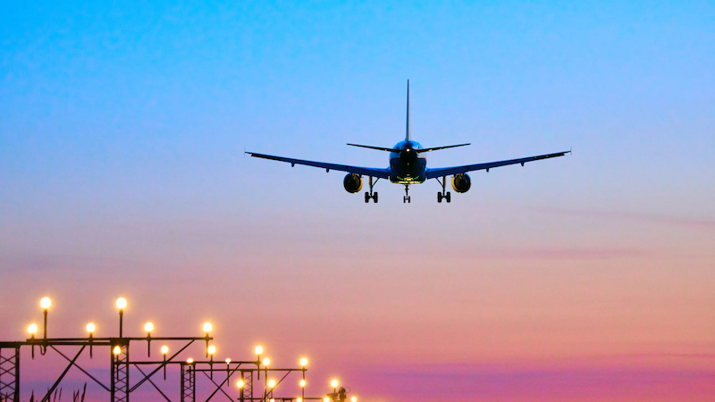 Avião de Atlanta para Nova York