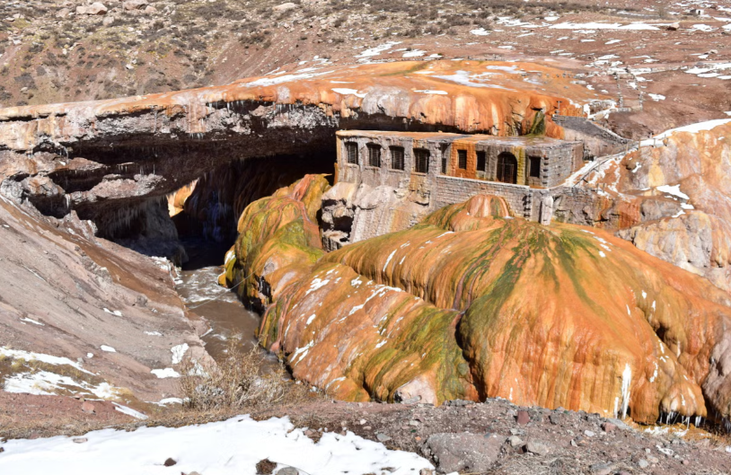 Montanha pelos Andes