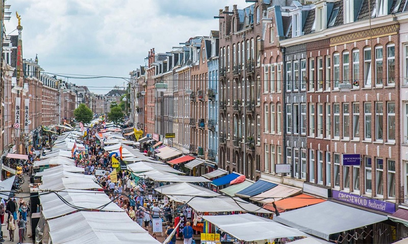 Albert Cuyp Market em Amsterdã