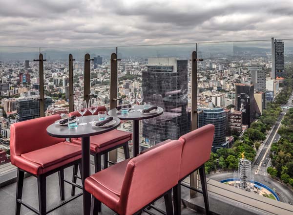 Cityzen Rooftop Bar na Cidade do México