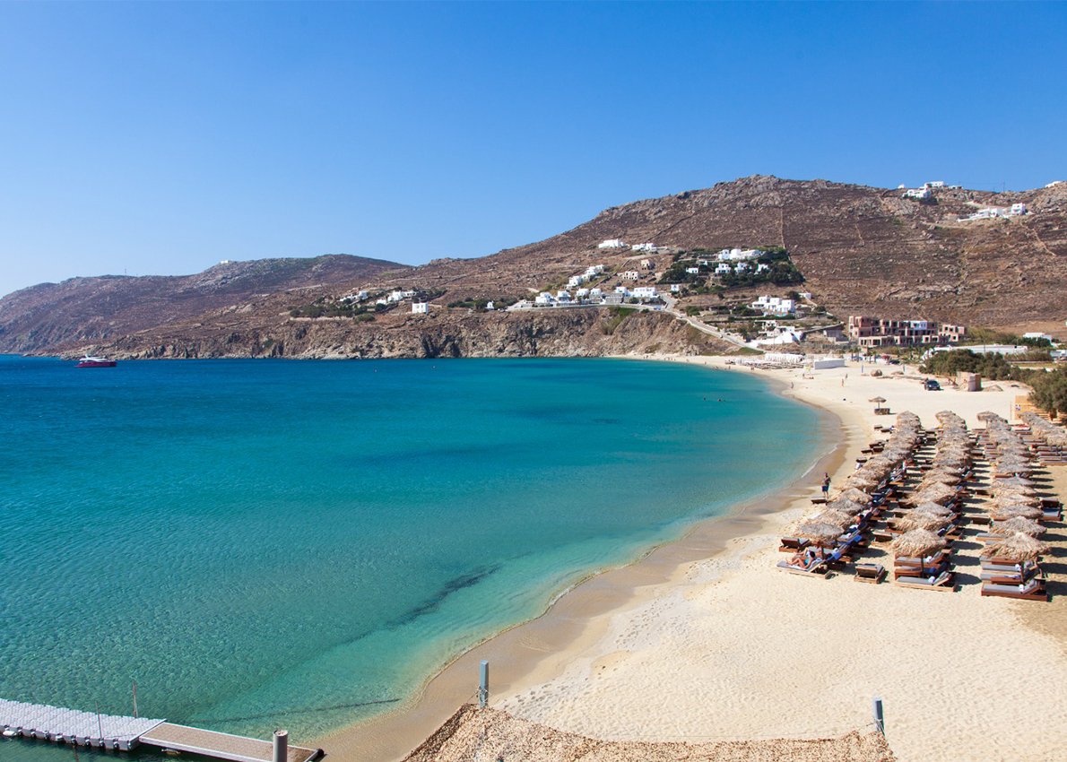 16 melhores praias de Mykonos