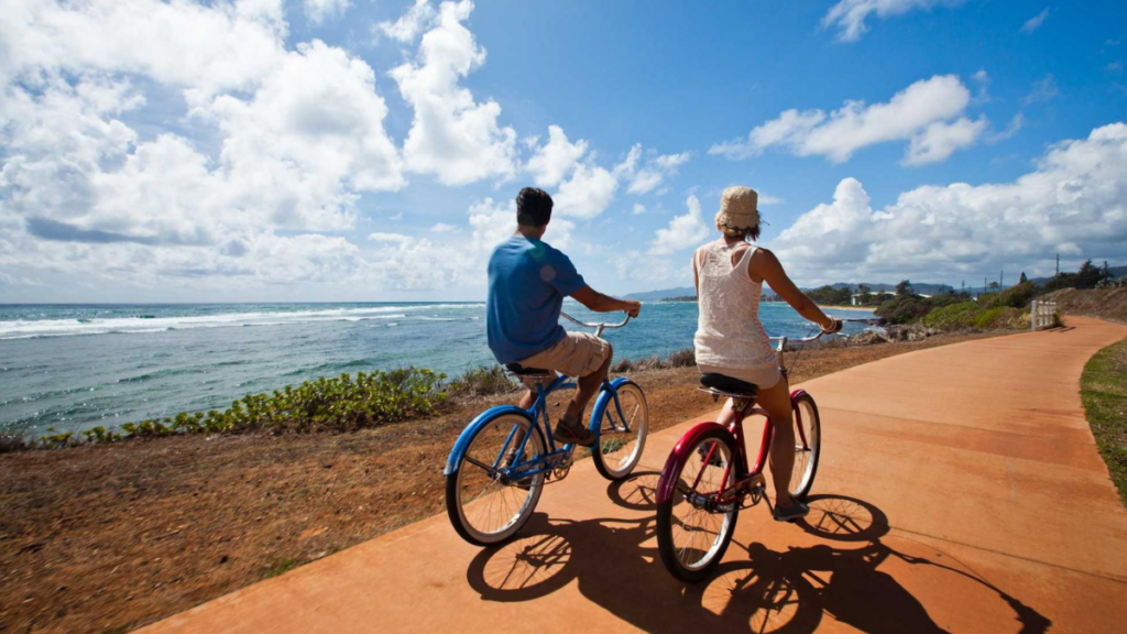 Ciclismo em Kappa no Havaí