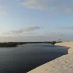 Mapa turístico dos Lençóis Maranhenses