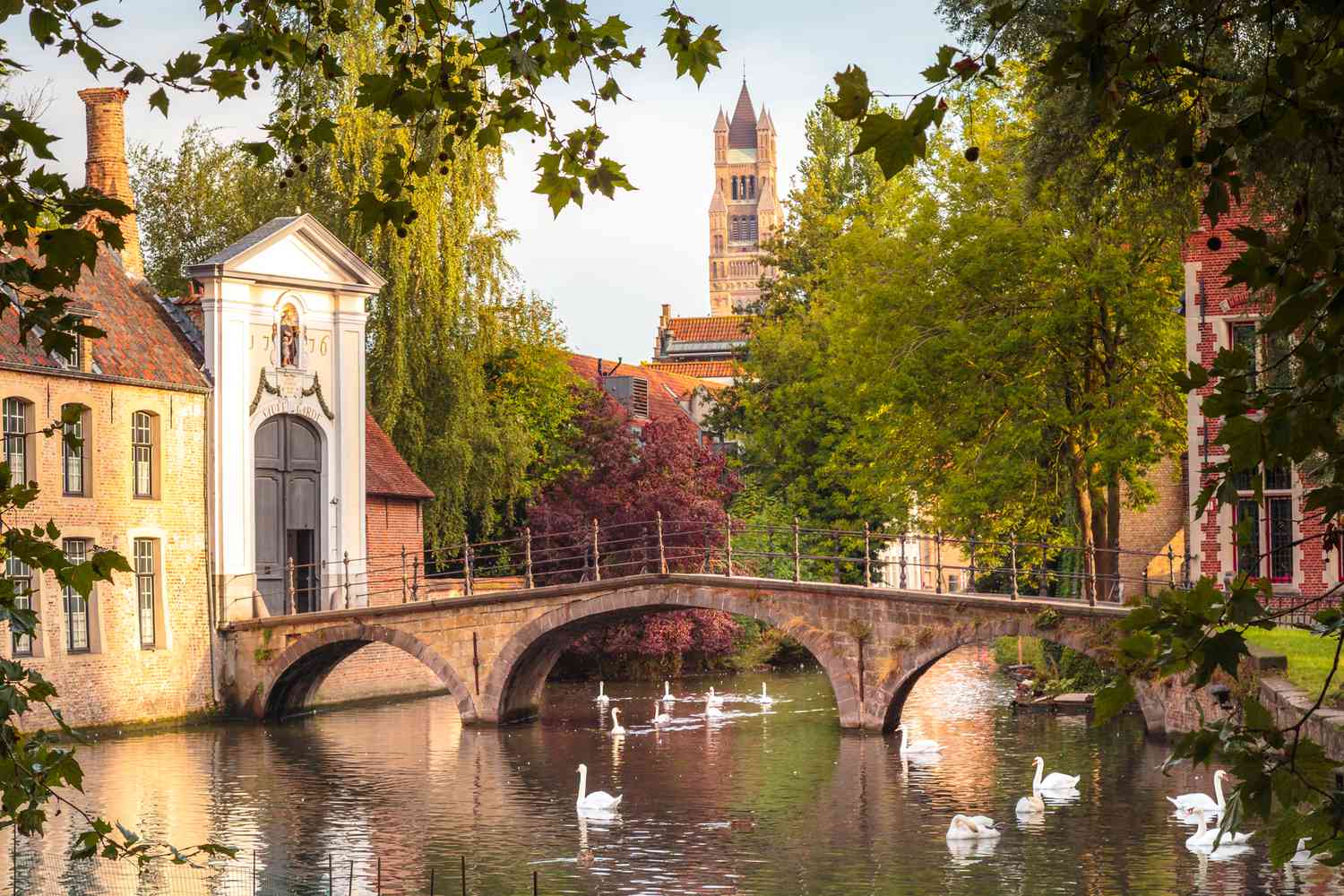 Cidade de Bruges na Bélgica