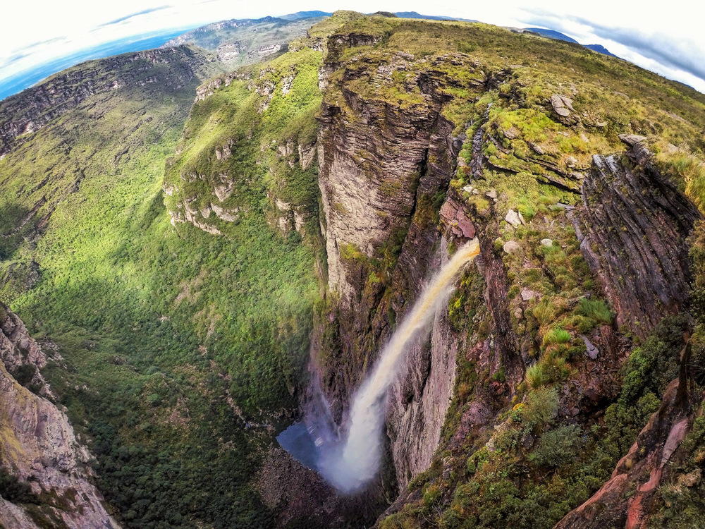 Cachoeira da Fumaça, na Chapada Diamantina