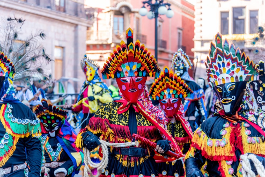 Celebração de Dia dos Mortos em Xantolo