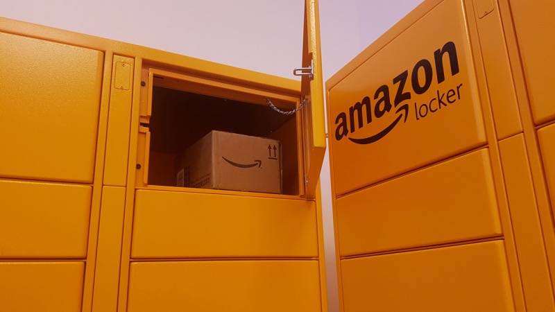 Encomenda no Amazon Locker