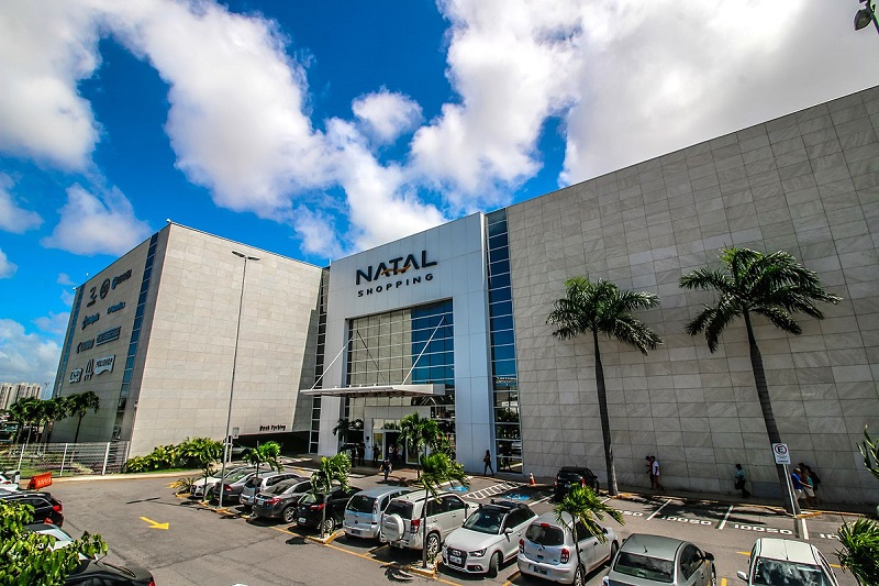 Fachada do Natal Shopping em Natal