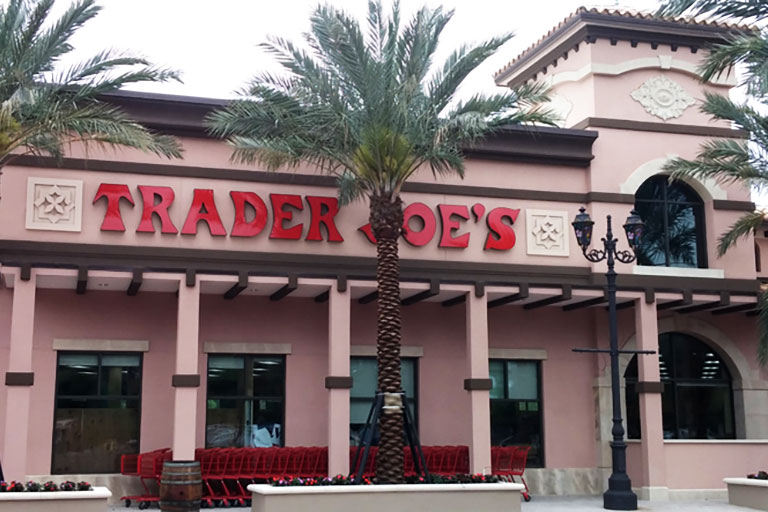 Fachada do supermercado Trader Joe’s em Orlando