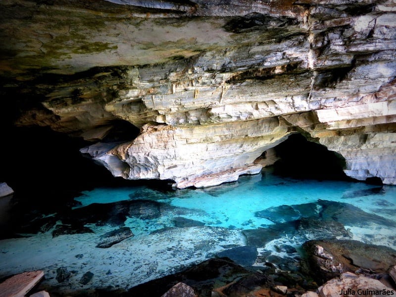 Gruta Azul, na Chapada Diamantina