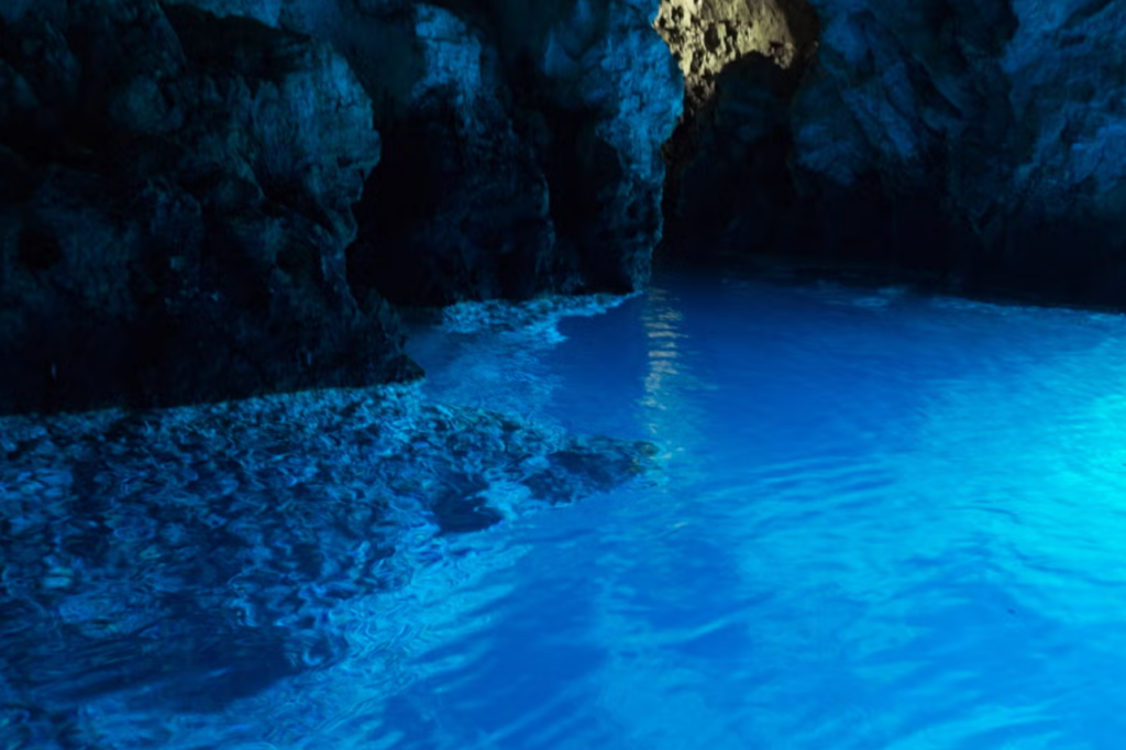 Gruta Azul em Hvar