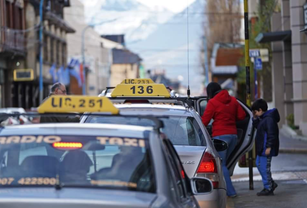 Táxi em Ushuaia