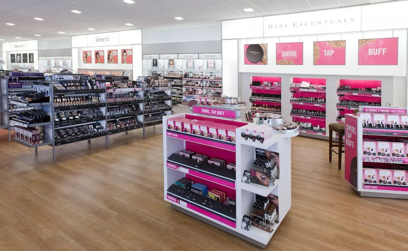 Interior da loja Ulta Beauty em Orlando