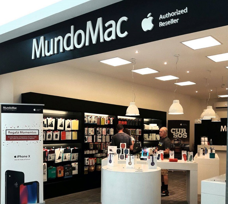 MundoMac no Punta Shopping em Punta del Este