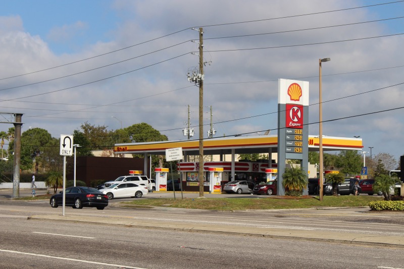 Posto Shell em Orlando