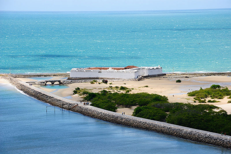 Praia do Forte e Forte dos Reis Magos em Natal