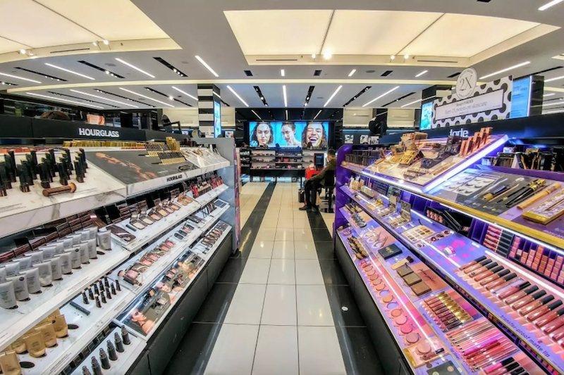 Produtos na loja Sephora em Orlando