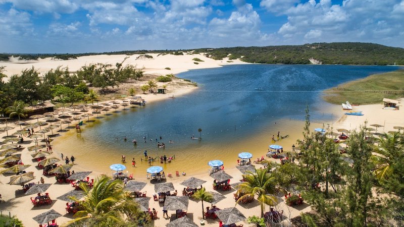 Vista da Lagoa de Pitangui