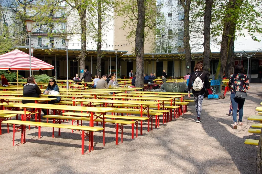 Prater Garten em Berlim