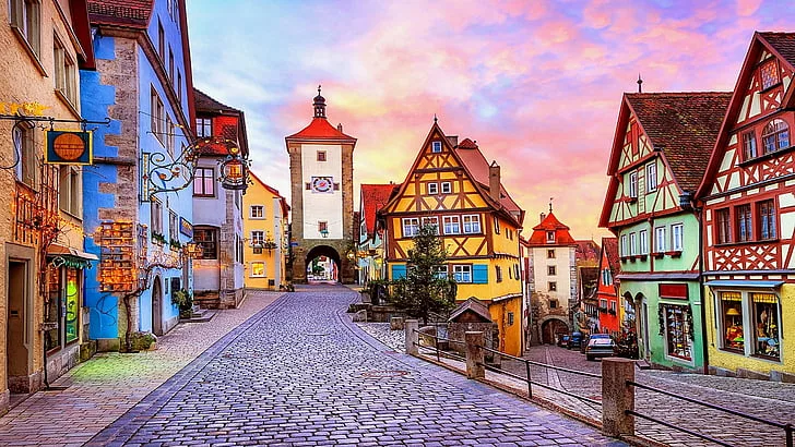 Rothenburg ob der Tauber na Alemanha