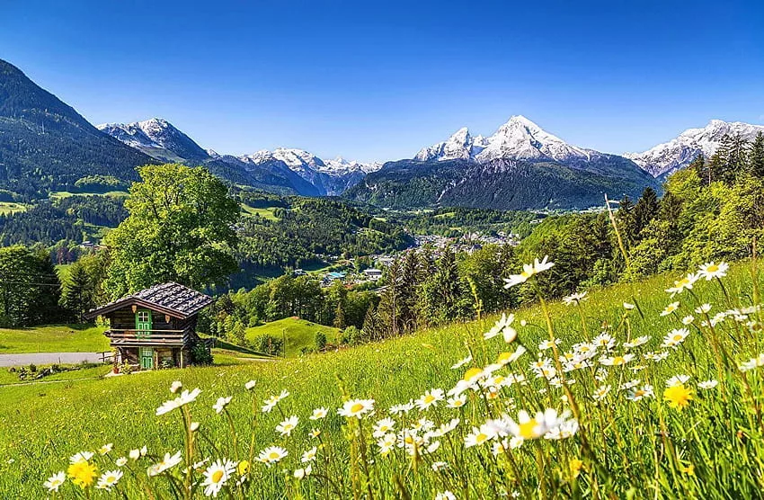 Paisagem na Alemanha