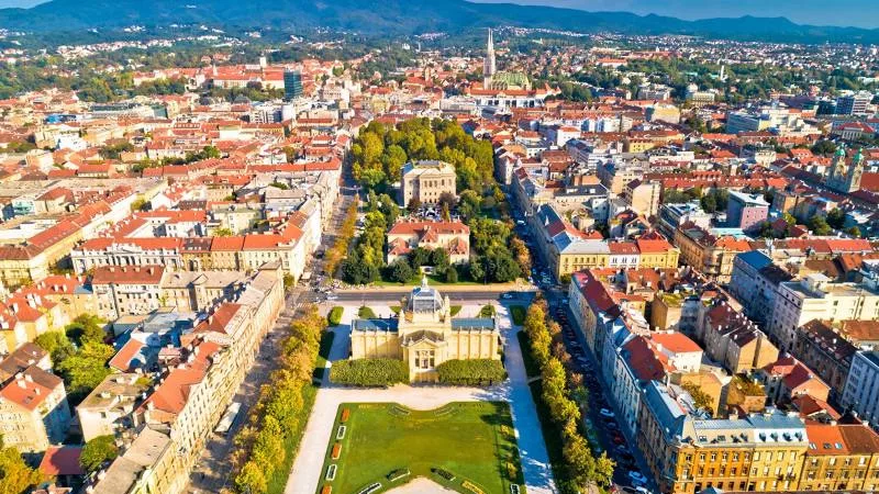 Panorâmica de Zagreb