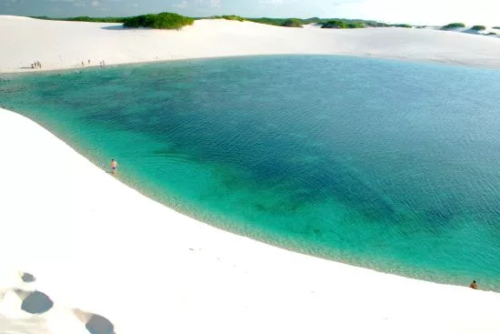 Trilha pela Lagoa Azul