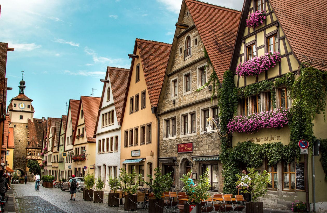 Rothenburg ob der Tauber na Alemanha